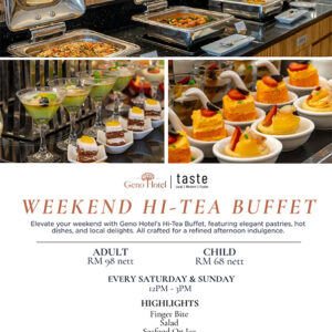 Weekend Hi-Tea Buffet
