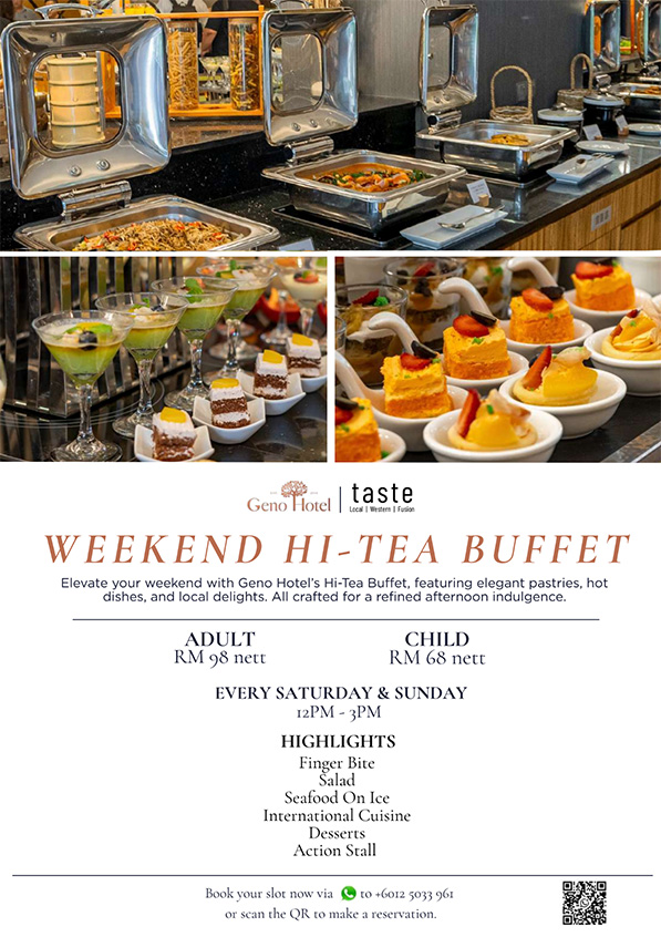 Weekend Hi-Tea Buffet